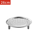 Axyaa Stainless Steel Steamer Rack & Grill Stand for Kitchen Cooking