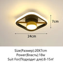 Axyaa Modern LED Balcony Ceiling Light for Home Corridor Porch Nordic Wind Style