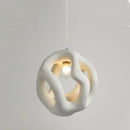 Axyaa Black Handmade Wabi Sabi Pendant Chandelier LED Lighting