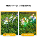 Axyaa Solar Butterfly Fiber Optic Lawn Light - Waterproof Outdoor Garden Decoration