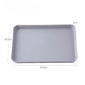 Axyaa Serving Tray: Anti-Slip Scratch Resistant Kitchenware for Tea, Fruit, Dessert