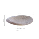 Axyaa Oval Ceramic Fish Plate Dessert Sushi Dish Specialty Tableware