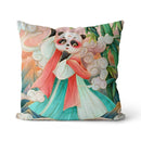 Axyaa Panda Print Cushion Cover - Super Soft Chinese Style Pillowcase - Home Decor Pillow