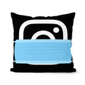 Axyaa Soft Mask Cushion Cover Set - Home Decor Pillowcase Collection