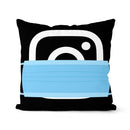 Axyaa Soft Mask Cushion Cover Set - Home Decor Pillowcase Collection