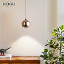 Axyaa Minimalist Gold White Pendant Lamp for Home Decor and Kitchen Island