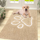 Axyaa Chenille Mud Mat: Quick Dry Dog Door Mat for Muddy Paws