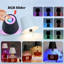 Axyaa Wireless LED Wine Bottle Lamp - Dimmable Touch Table Lamp