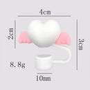 Axyaa Silicone Straw Cover Cap for Stanley Cup 40 oz Tumbler