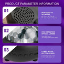 Axyaa Galaxy Projector with Bluetooth Speaker for Dynamic Home Decoration