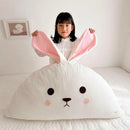 Axyaa Cartoon Cushion: Comfy Cotton Headrest Pillow for Bedroom