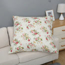 Axyaa Floral Series Pillowcase: Square Office Cushion Cover in Elegant Printing Pattern