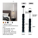 Axyaa Modern Art Deco Cylinder Pendant Lights for Kitchen Island and Dining Room.
