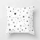 Axyaa Geometric Heart Stripe Dot Pillow Case for Home Decor