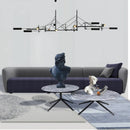 Axyaa Nordic Chandelier: Post-Modern Minimalist Art for Dining Room, Bar, and Villa