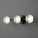 Axyaa Brass LED Wall Sconces Tricolors Bedroom Bathroom Lighting