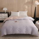 Axyaa Cotton Twill Quilt Cover - Single Size Solid Color Pure Cotton Bedding