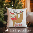 Christmas Funky Pillow Covers by Axyaa - Sofa, Bedroom, Car Cushion Cover