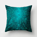 Axyaa Retro Moon Star Pillowcase for Car & Home Décor