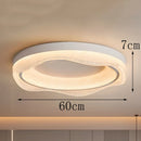 Axyaa Nordic LED Ceiling Light for Smart Home Decor and Dimmable Lighting