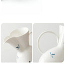 Axyaa Ceramic Butterfly Orchid Flower Pot for Creative Flower Arrangement