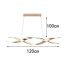Axyaa LED Chandeliers Dining Room Pendant Light Lamps Modern Home Decor Lighting