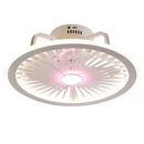 Axya Ceiling Fan Acrylic LED Intelligent Lamp Modern Design for Bedroom, Study, Kitchen