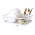 Axyaa 2-Tier Dish Drying Rack Shelf Kitchen Organizer Bowl Drainer Storage Rack