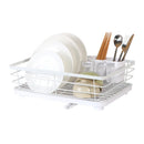 Axyaa 2-Tier Dish Drying Rack Shelf Kitchen Organizer Bowl Drainer Storage Rack