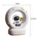 Axyaa Panda Astronaut LED Night Light for Kids - USB Rechargeable Silicone Bedside Lamp