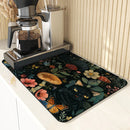 Axyaa Absorbent Drying Mat for Kitchen Plants Flowers Cup Table Decoration