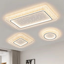 Axyaa Starlight Acrylic LED Ceiling Light for Bedroom, Living Room, Dining Room
