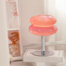 Axyaa White/Pink Acrylic Ambient Fort Lamp - Bedroom, Dining, Living Room, Home Décor
