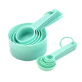 Axyaa Measuring Spoon Set - Kitchen Baking Tools - Multi-Purpose Plastic Handles