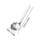 Axyaa Long Handle Stainless Steel Soup Spoon, Thickened & Dishwasher Safe