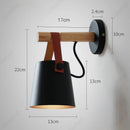 Axyaa Retro LED Wrought Iron Wall Lamp for Living Room Bedroom Lighting