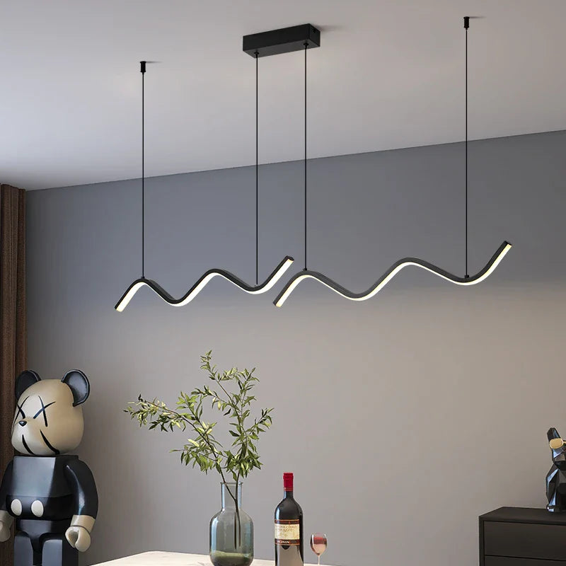 Axyaa LED Nordic Ceiling Chandelier for Kitchen Dining Room Lighting