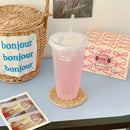 Axyaa Kawaii Tumbler with Straw Lid, BPA Free Reusable Water Bottle