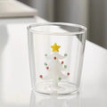 Axyaa Cactus Bunny Duck Clear Glass Tumbler Cup - Table Decor Drinkware