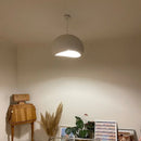 Axyaa Nordic Minimalist Chandelier LED Hall Pendant Lights for Wabi-sabi Style Living Room