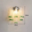 Axyaa Murano Glass Petal Wall Lamp - French Style Lighting for Home Decor