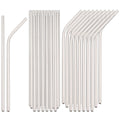 Axyaa Stainless Steel Drinking Straw Set for Juices, Cocktails & Milkshakes