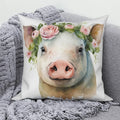 Axyaa Animal Print Decorative Pillowcase for Home Decor.