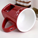 Axyaa Ceramic Chocolate Fondue Warmer Set for Valentine's Day