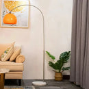Axyaa Minimalist Sofa Floor Lamp for Modern Living Room & Bedside Reading-Light