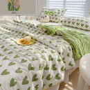 Axyaa Summer Thin Cotton Quilt - All Season Comforter with Soybean Fiber Fillers