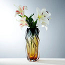 Axyaa Gradient Glazed Vase - Modern Entrance Decor with Artistic Luxury Touch