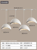 Axyaa Japan Style LED Chandelier Suspension Light for Kitchen Island & Cafe