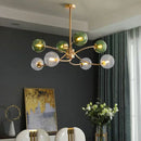 Axyaa Minimalist Magic Bean & Bubble Molecular Pendant Lamps for Nordic Living, Bedroom & Dining