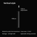 Axyaa Modern LED Pendant Light for Living Room, Bar, and Bedroom